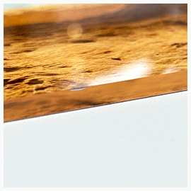 Fotos auf Acrylglas Detailansicht der Acrylglasplatte