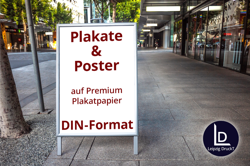 Plakate auf Premium Papier - DIN Formate