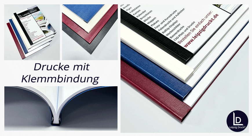 Drucke im Softcover mit Klemmbindung