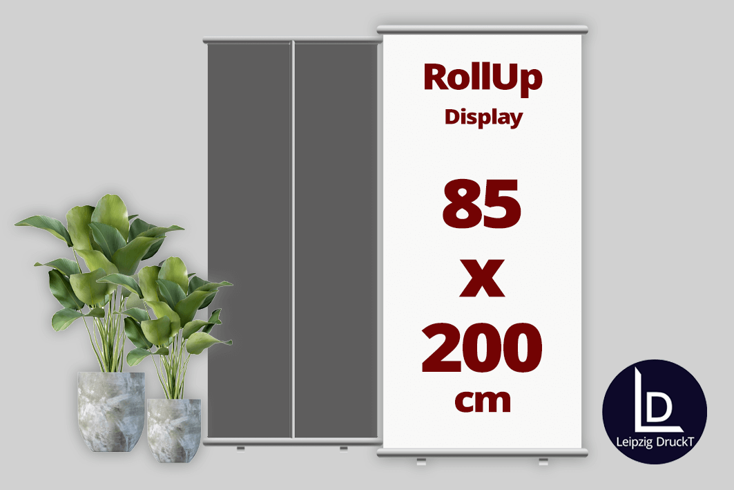 RollUp-Display 85 x 200 cm
