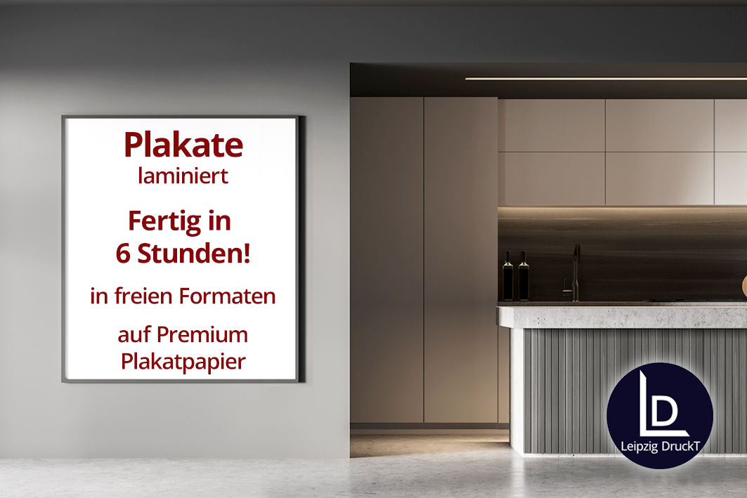 Plakate laminiert - FREIE FORMATE
