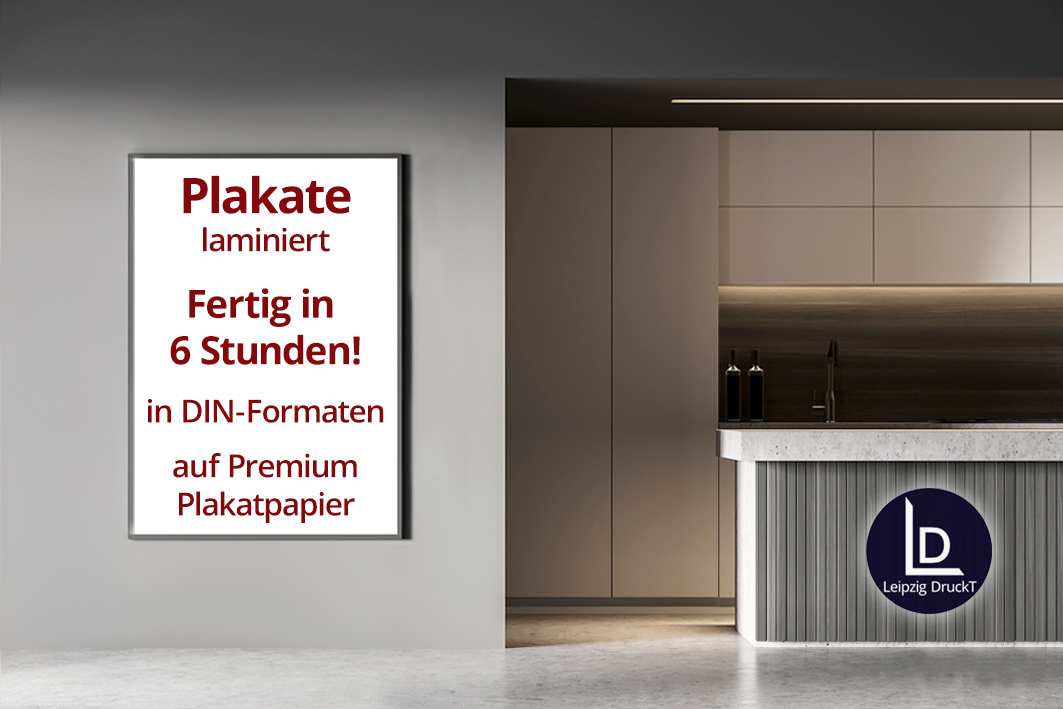 Plakate laminiert - DIN Formate